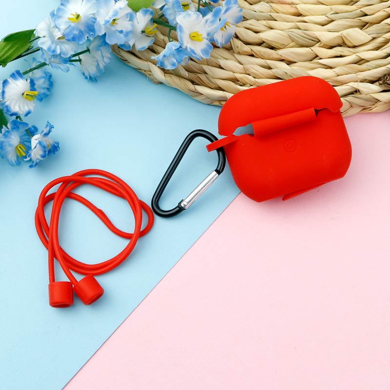 محافظ ایرپاد 3 سیلیکونی + هوک گردنی