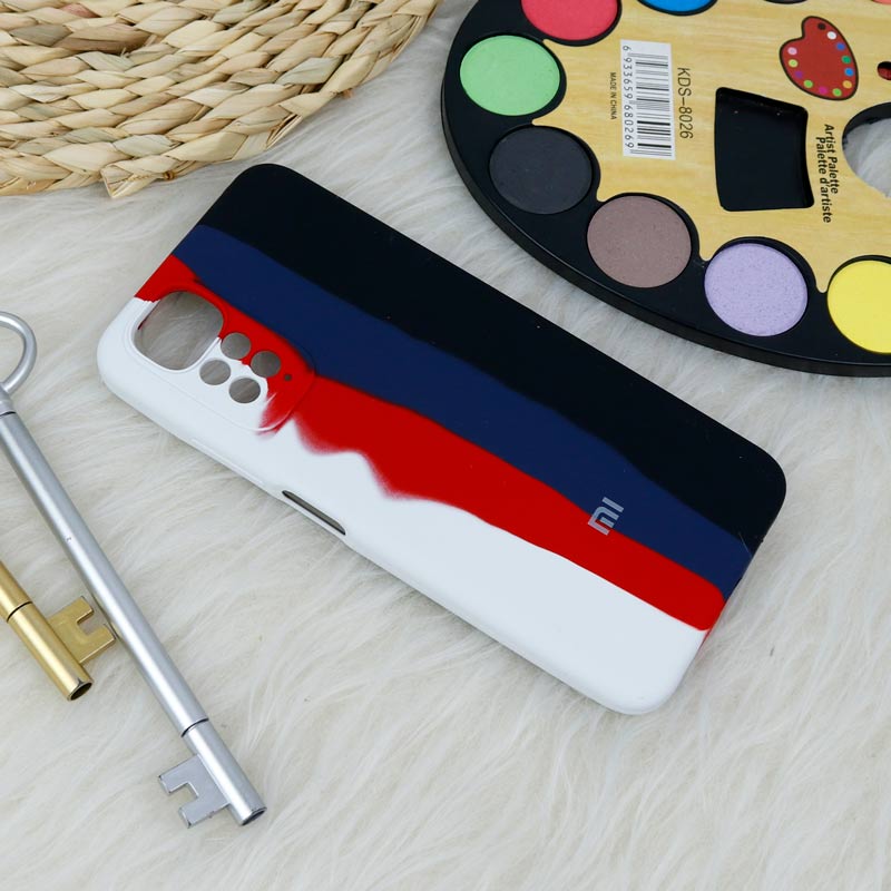قاب سیلیکونی اورجینال رنگین کمانی محافظ لنزدار Xiaomi Redmi Note 11 / 11s