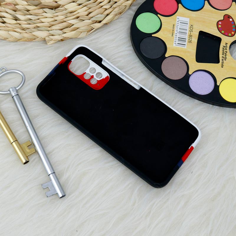 قاب سیلیکونی اورجینال رنگین کمانی محافظ لنزدار Xiaomi Redmi Note 11 / 11s