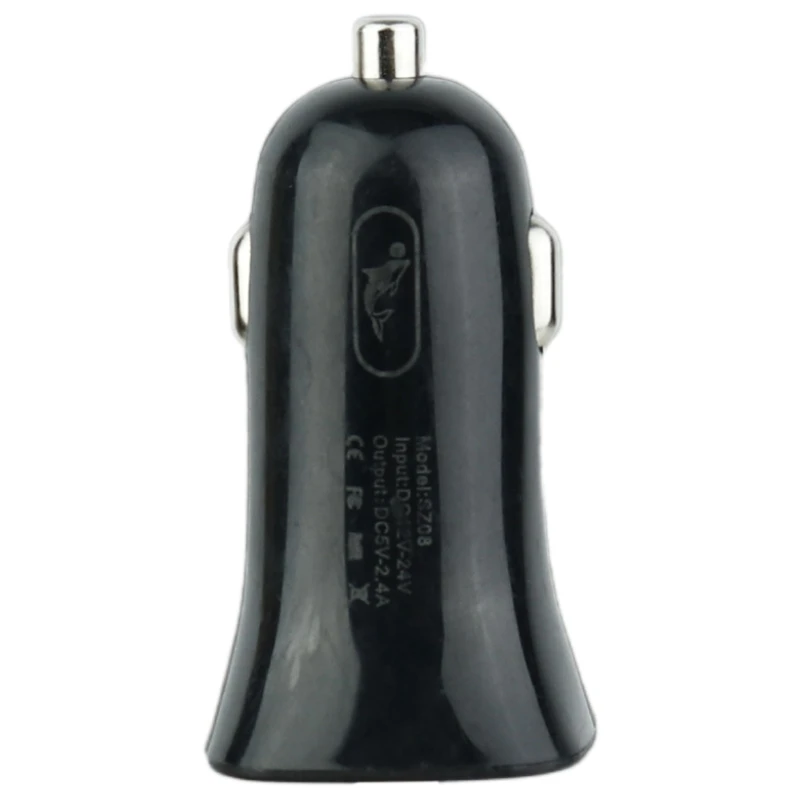 شارژر فندکی فست شارژ Sky Dolphin SZ08 2.4A 12W + کابل میکرو یو اس بی