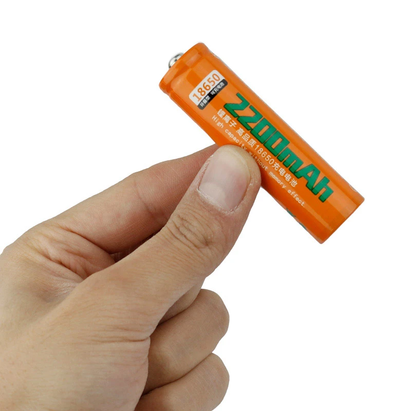باتری لیتیومی شارژی Small Sun 18650 2200mAh پک دار