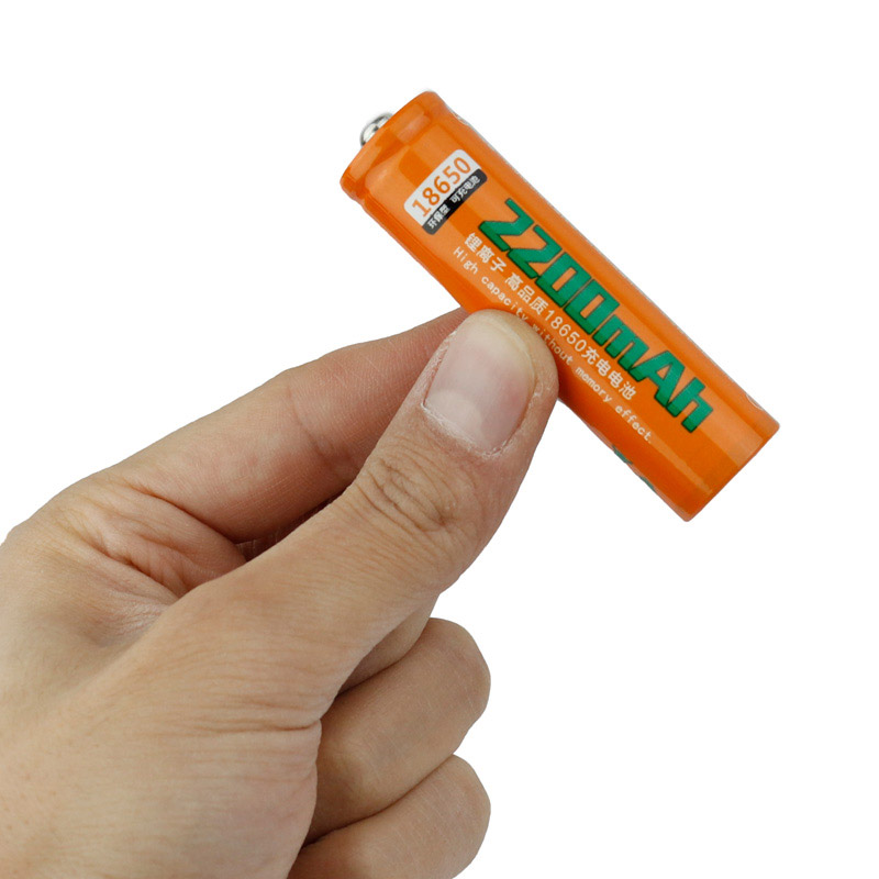 باتری لیتیومی شارژی Small Sun 18650 2200mAh پک دار
