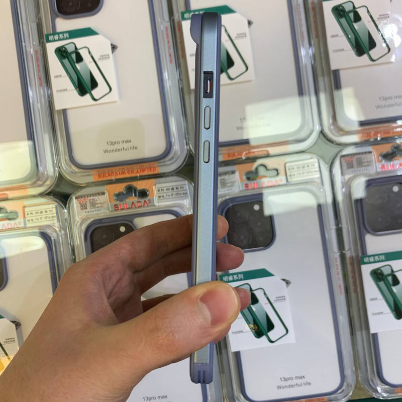 قاب ضد ضربه پشت شفاف Sulada آیفون iPhone 13 Pro Max