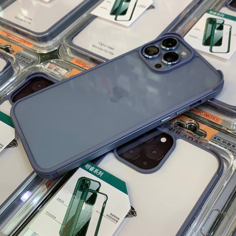 قاب ضد ضربه پشت شفاف Sulada آیفون iPhone 13 Pro Max