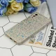 قاب شاینی سواروسکی محافظ لنزدار طرح لاتین Samsung Galaxy A02