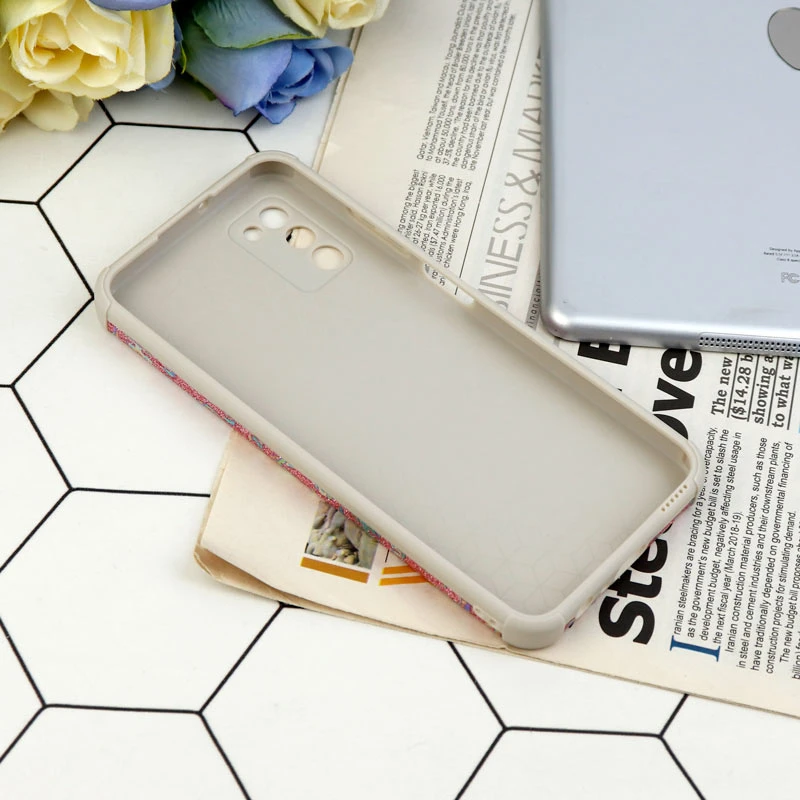 قاب شاینی سواروسکی محافظ لنزدار طرح لاتین Samsung Galaxy A03s