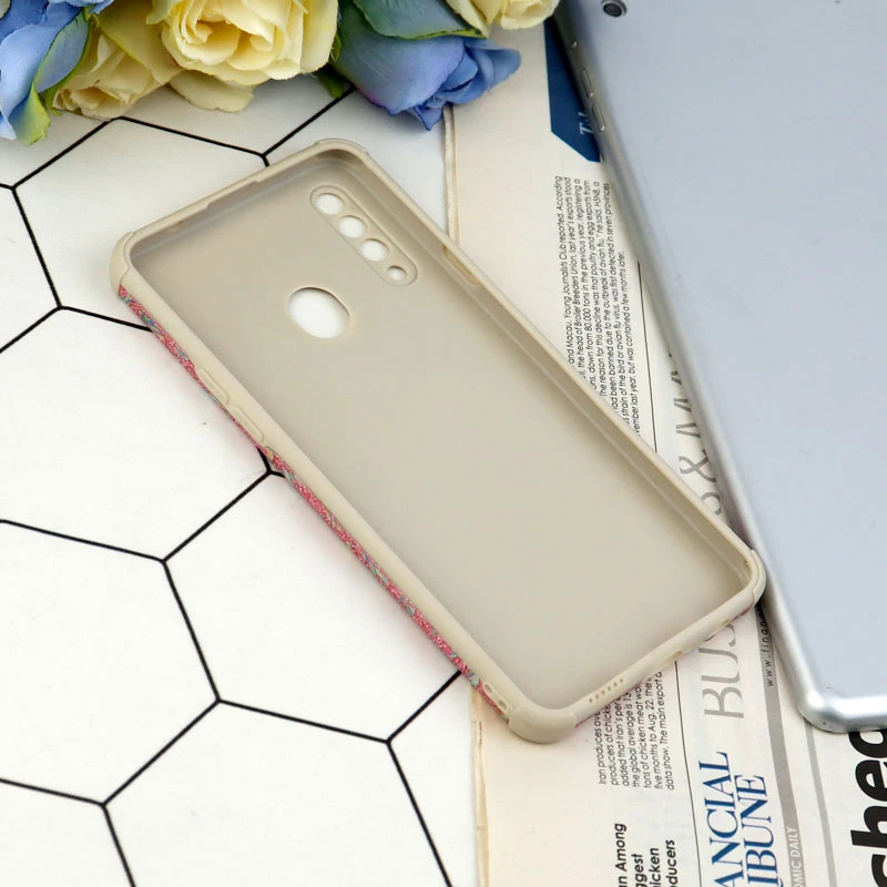 قاب شاینی سواروسکی محافظ لنزدار طرح لاتین Samsung Galaxy A20s
