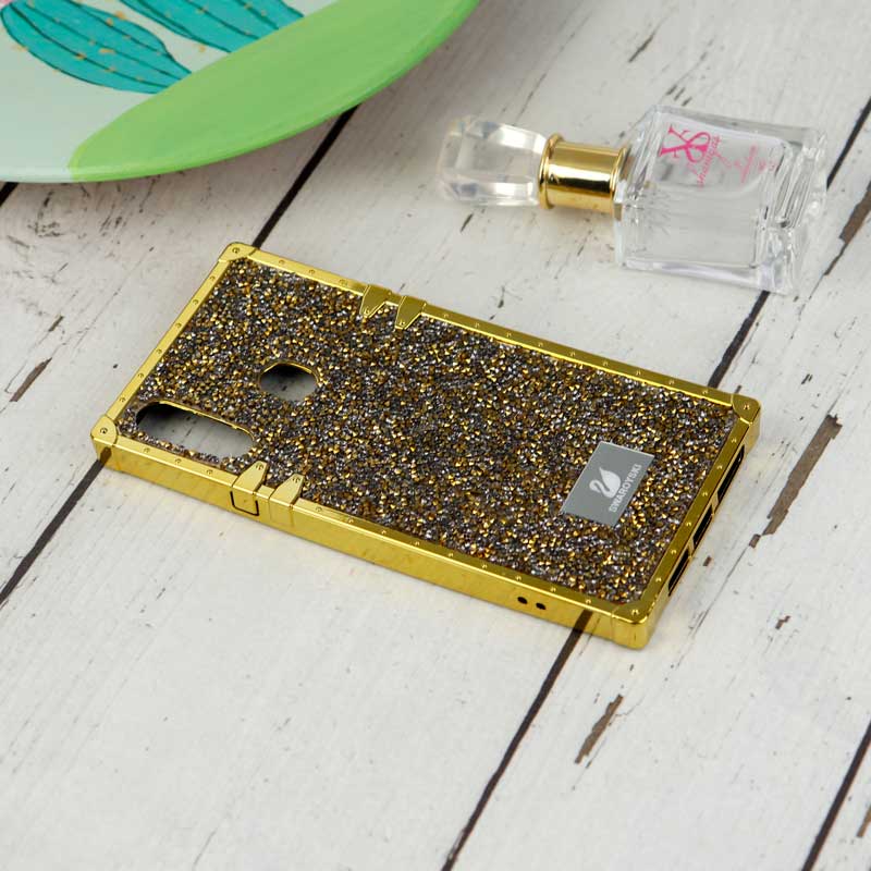 قاب شاینی Swarovski صندوقی Samsung Galaxy A20s