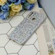 قاب شاینی سواروسکی محافظ لنزدار طرح لاتین Samsung Galaxy A20s