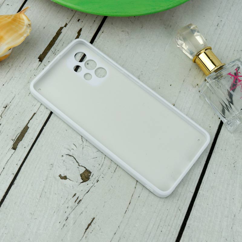 قاب شاینی Swarovski محافظ لنزدار Samsung Galaxy A32 5G سفید