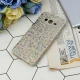 قاب شاینی سواروسکی محافظ لنزدار طرح لاتین Samsung Galaxy J2 Prime