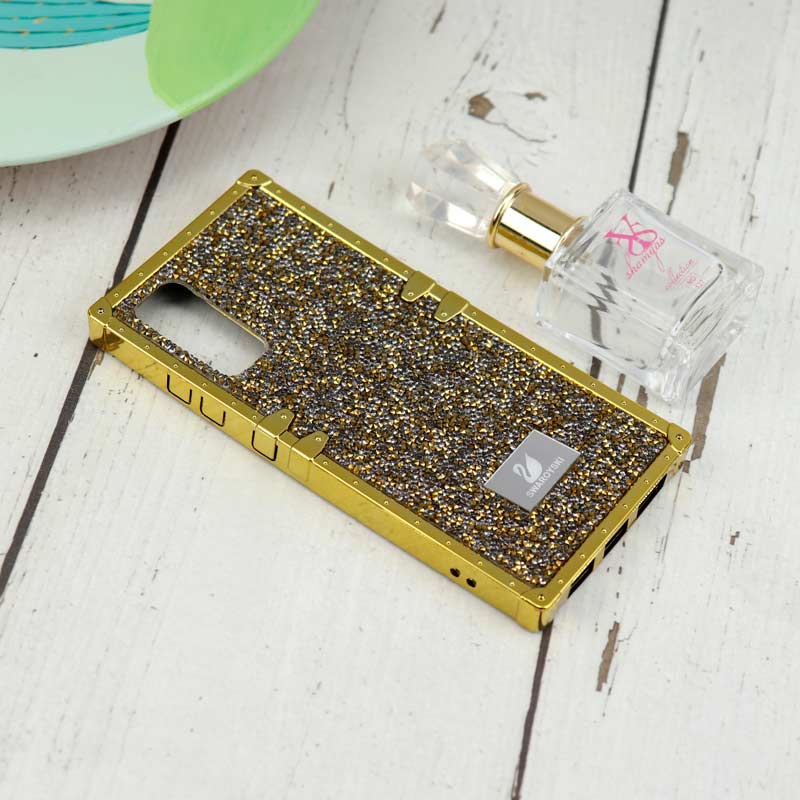 قاب شاینی Swarovski صندوقی Samsung Galaxy S20 FE