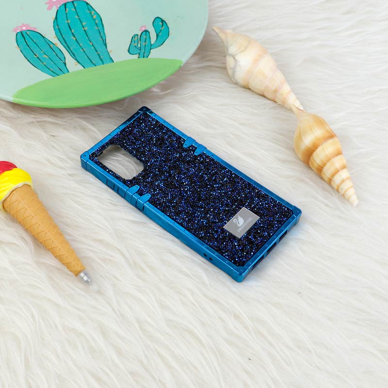 قاب شاینی Swarovski صندوقی Samsung Galaxy S20 Plus