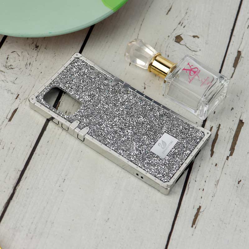 قاب شاینی Swarovski صندوقی Samsung Galaxy S20 Plus