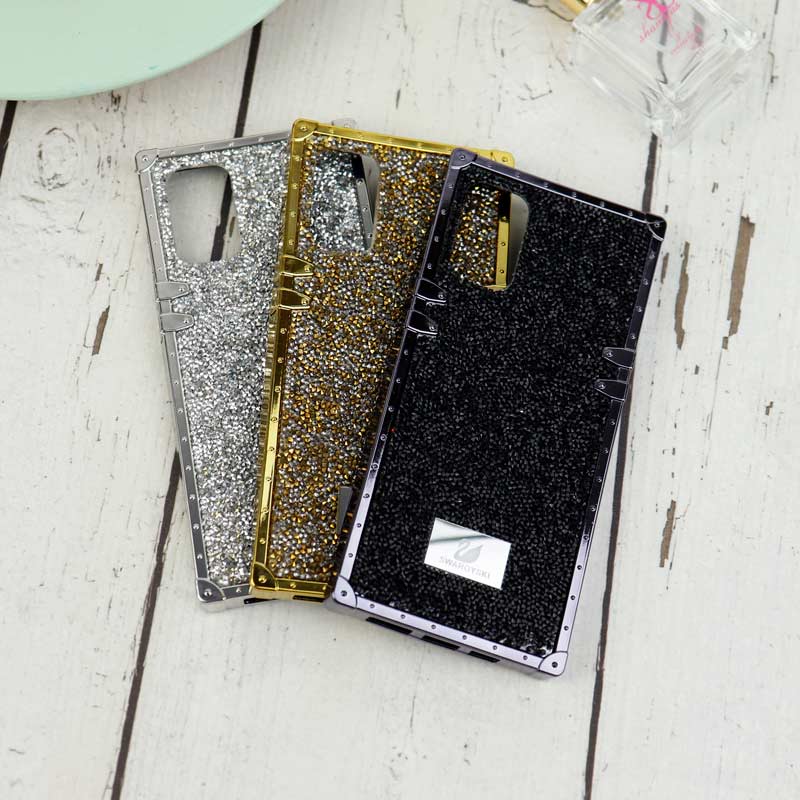 قاب شاینی Swarovski صندوقی Samsung Galaxy S20 Plus