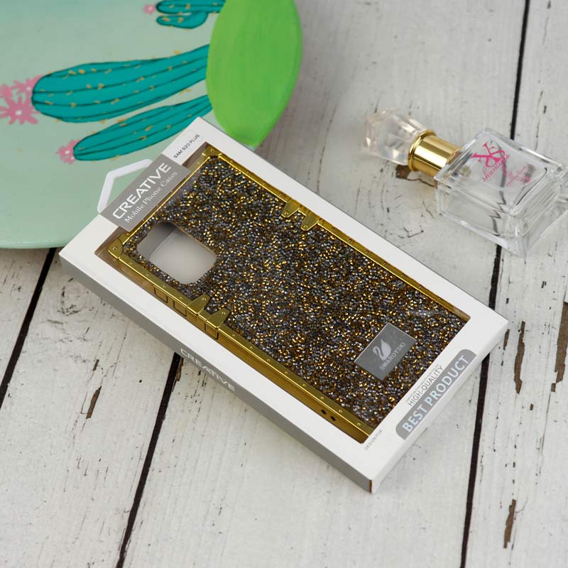 قاب شاینی Swarovski صندوقی Samsung Galaxy S20 Plus