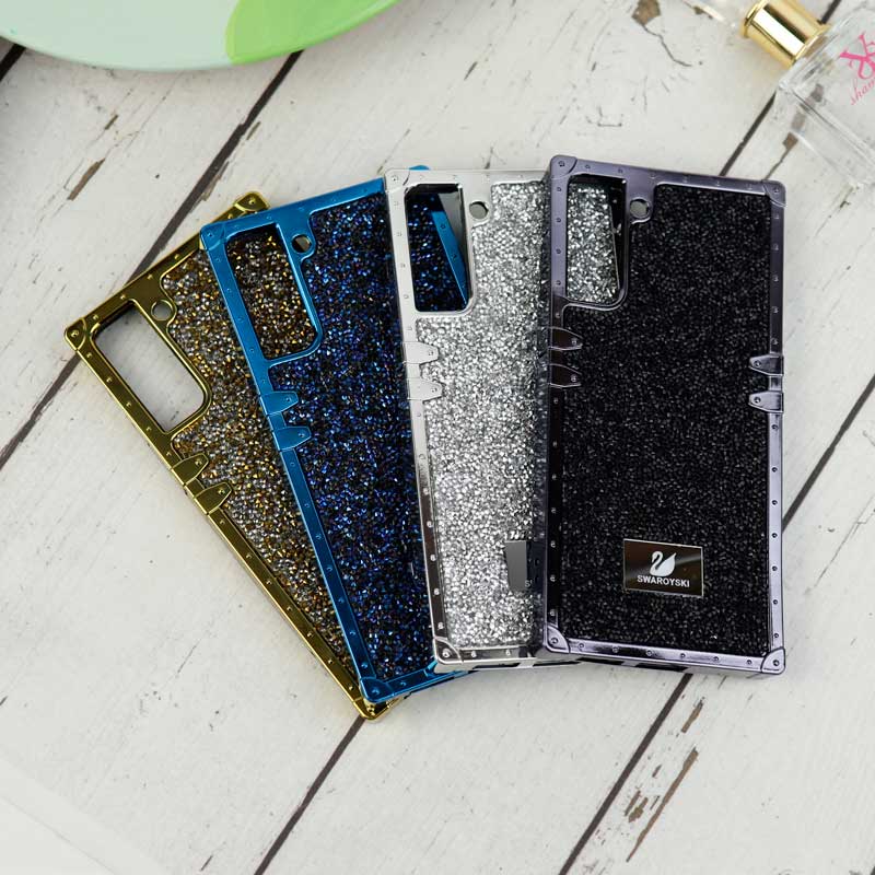 قاب شاینی Swarovski صندوقی Samsung Galaxy S21 Plus