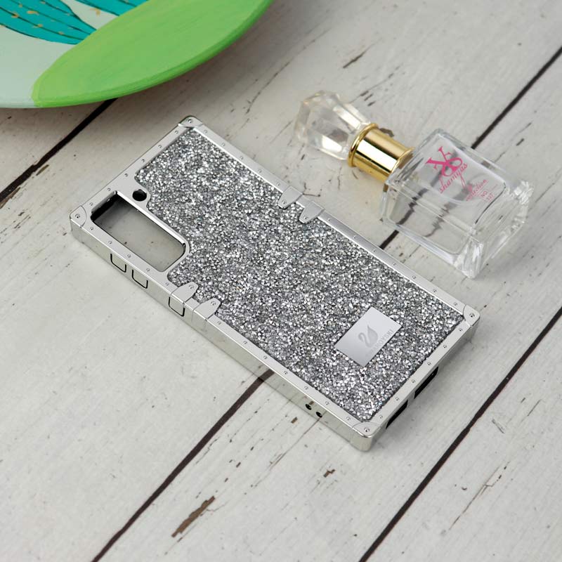 قاب شاینی Swarovski صندوقی Samsung Galaxy S21 Plus