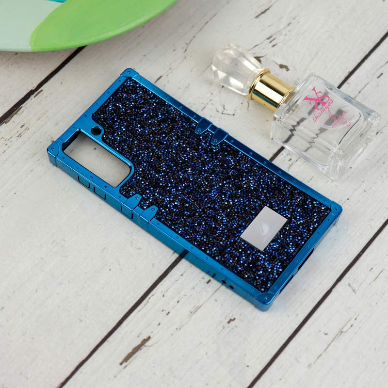 قاب شاینی Swarovski صندوقی Samsung Galaxy S21 Plus