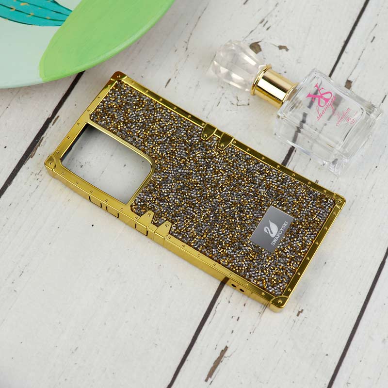 قاب شاینی Swarovski صندوقی Samsung Galaxy S21 Ultra