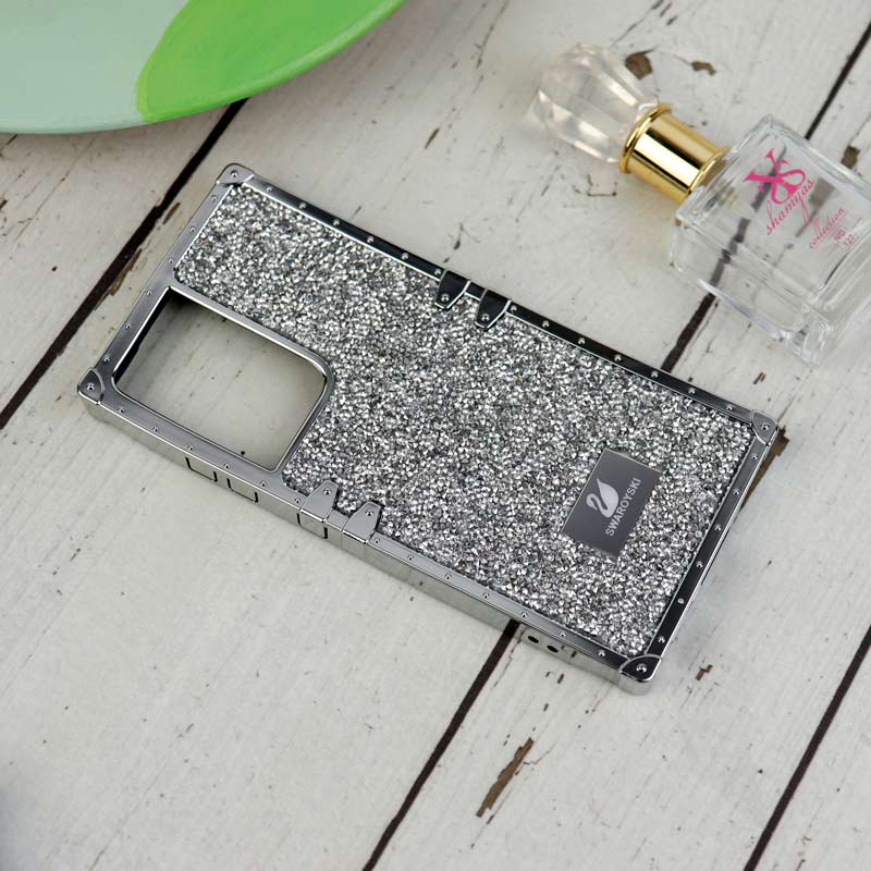 قاب شاینی Swarovski صندوقی Samsung Galaxy S21 Ultra