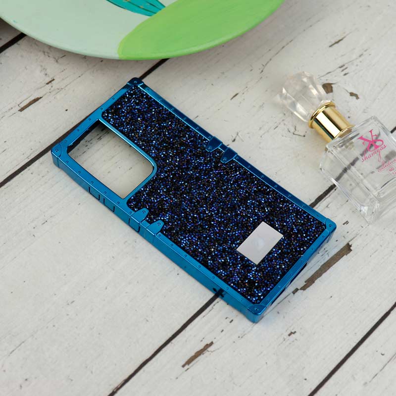 قاب شاینی Swarovski صندوقی Samsung Galaxy S21 Ultra
