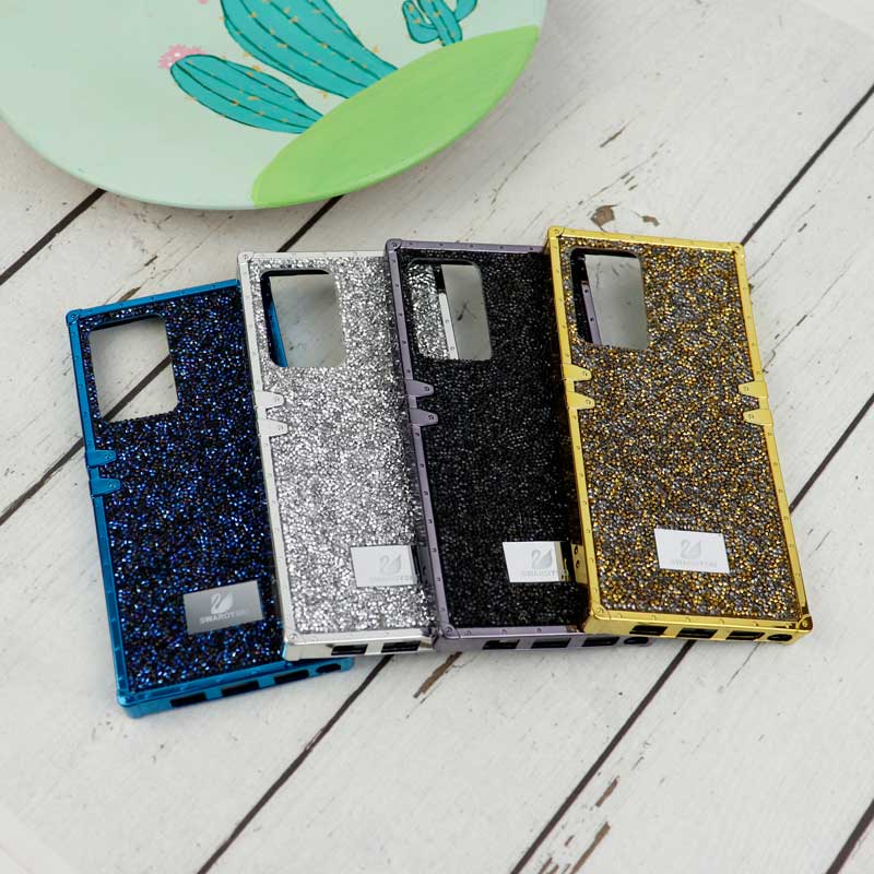 قاب شاینی Swarovski صندوقی Samsung Galaxy Note 20 Ultra