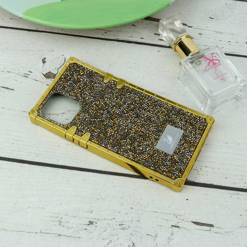 قاب شاینی Swarovski صندوقی iPhone 12 Pro