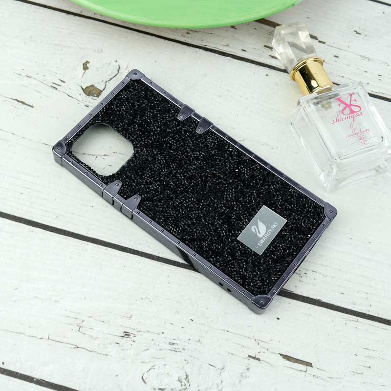 قاب شاینی Swarovski صندوقی iPhone 12 Pro