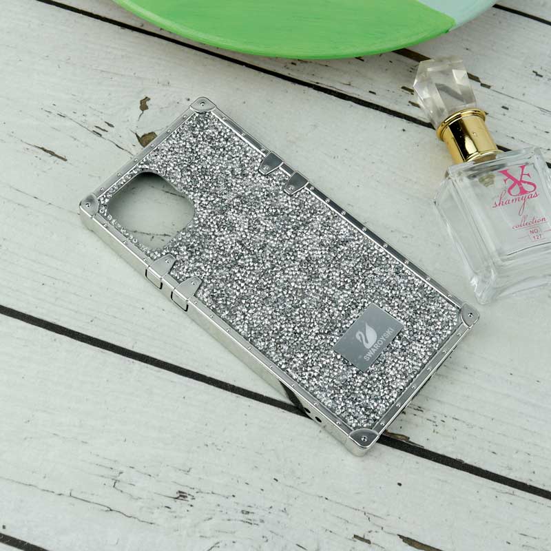 قاب شاینی Swarovski صندوقی iPhone 12 Pro