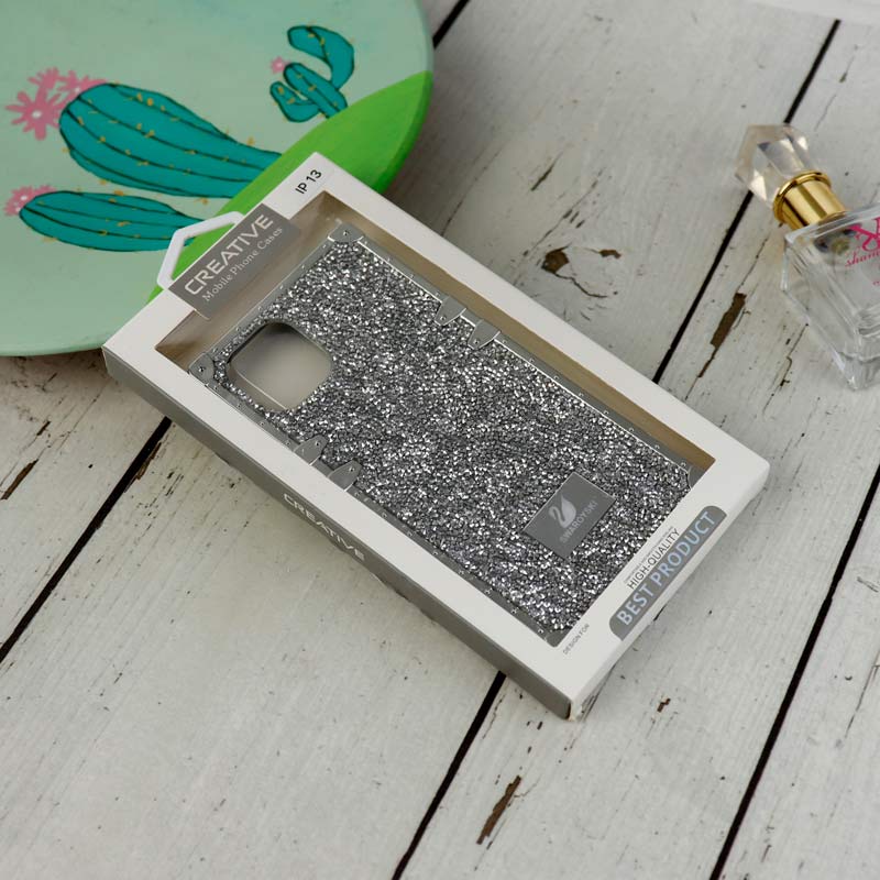 قاب شاینی Swarovski صندوقی iPhone 13