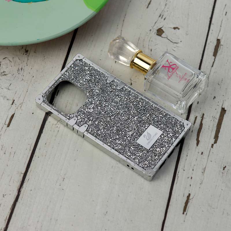 قاب شاینی Swarovski صندوقی iPhone 13 Pro