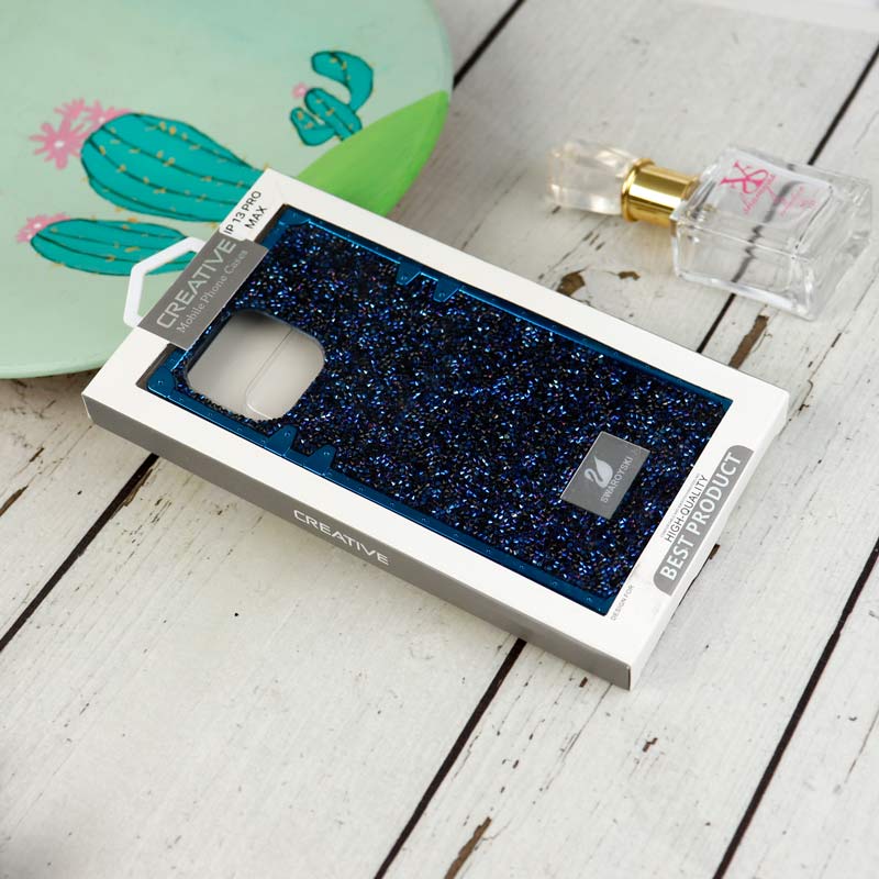 قاب شاینی Swarovski صندوقی iPhone 13 Pro Max