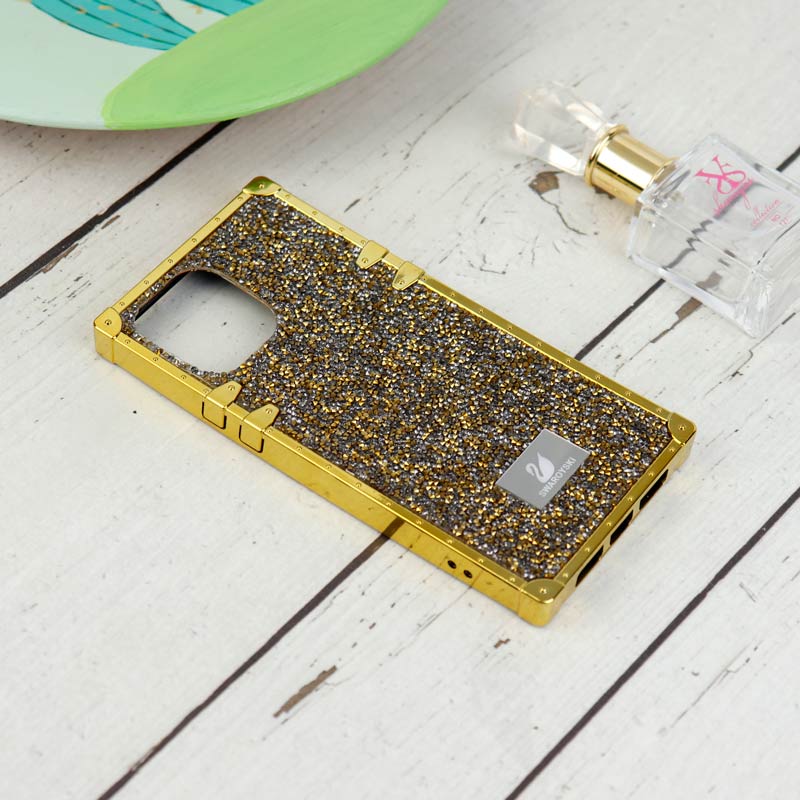 قاب شاینی Swarovski صندوقی iPhone 13 Pro Max