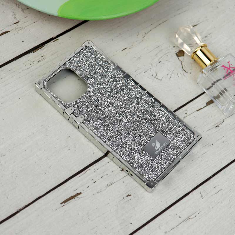 قاب شاینی Swarovski صندوقی iPhone 13 Pro Max
