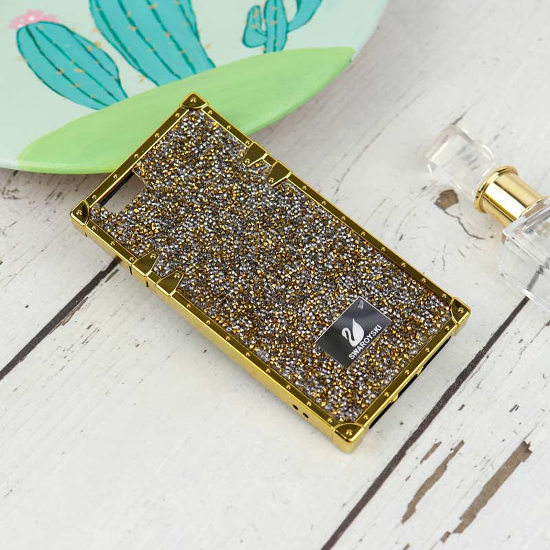 قاب شاینی Swarovski صندوقی iPhone 6