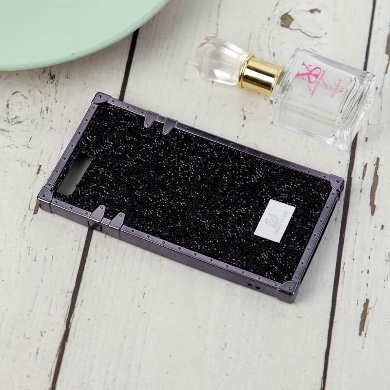 قاب شاینی Swarovski صندوقی iPhone 7 Plus / 8 Plus