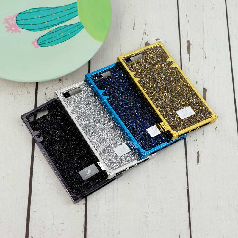 قاب شاینی Swarovski صندوقی iPhone 7 Plus / 8 Plus