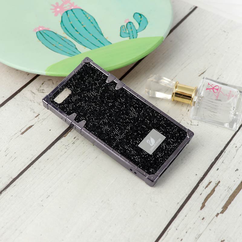 قاب شاینی Swarovski صندوقی iPhone 7/8