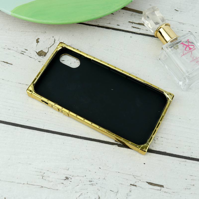 قاب شاینی Swarovski صندوقی iPhone X/XS