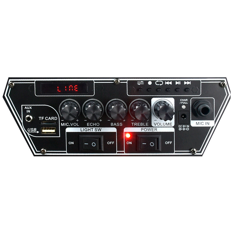 اسپیکر چمدانی بلوتوثی رم و فلش خور TSCO TS 1890 + میکروفون و ریموت کنترل