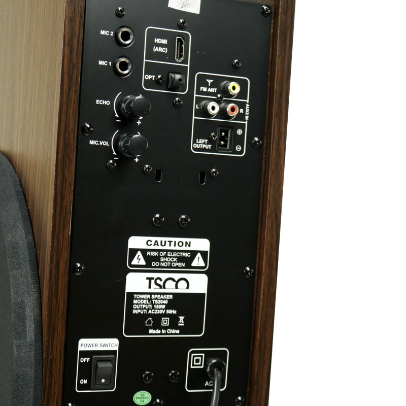 اسپیکر خانگی ایستاده TSCO TS 2040 + ریموت کنترل