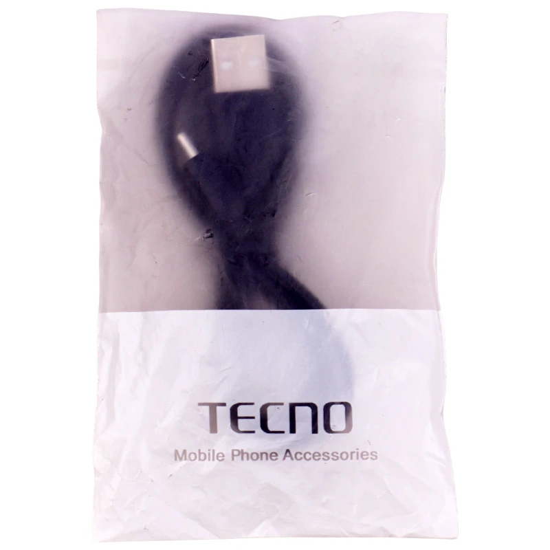کابل میکرو یو اس بی تکنو Tecno طول 0.85 متر شرینک