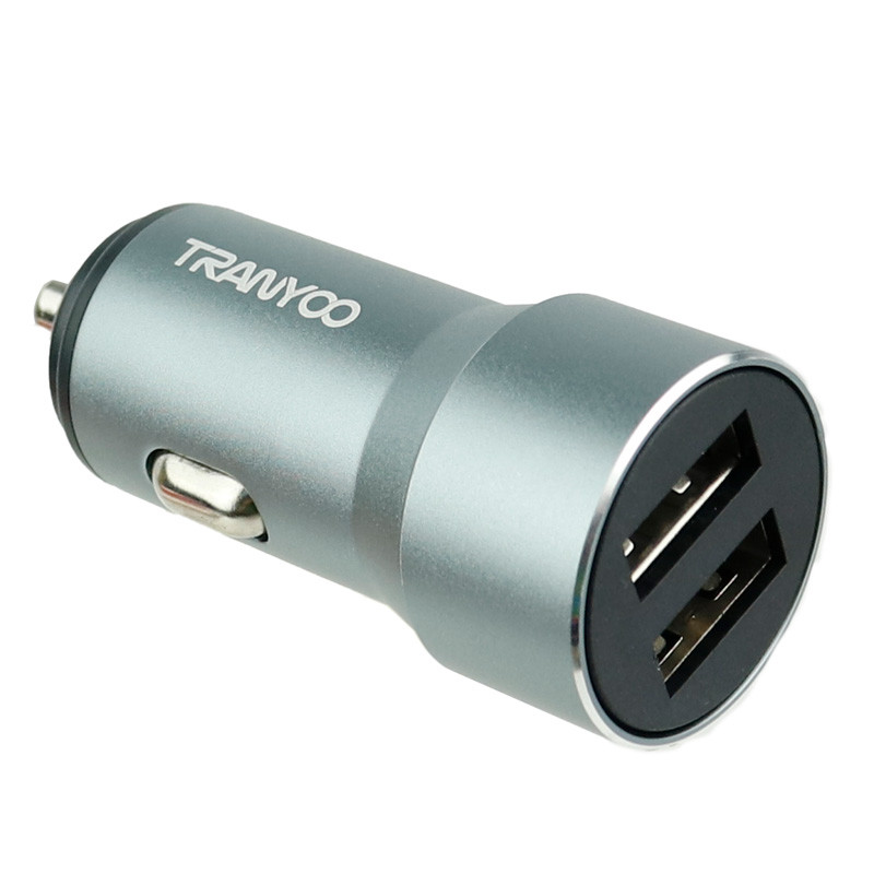 شارژر فندکی فست شارژ Tranyoo T-C4 2.4A
