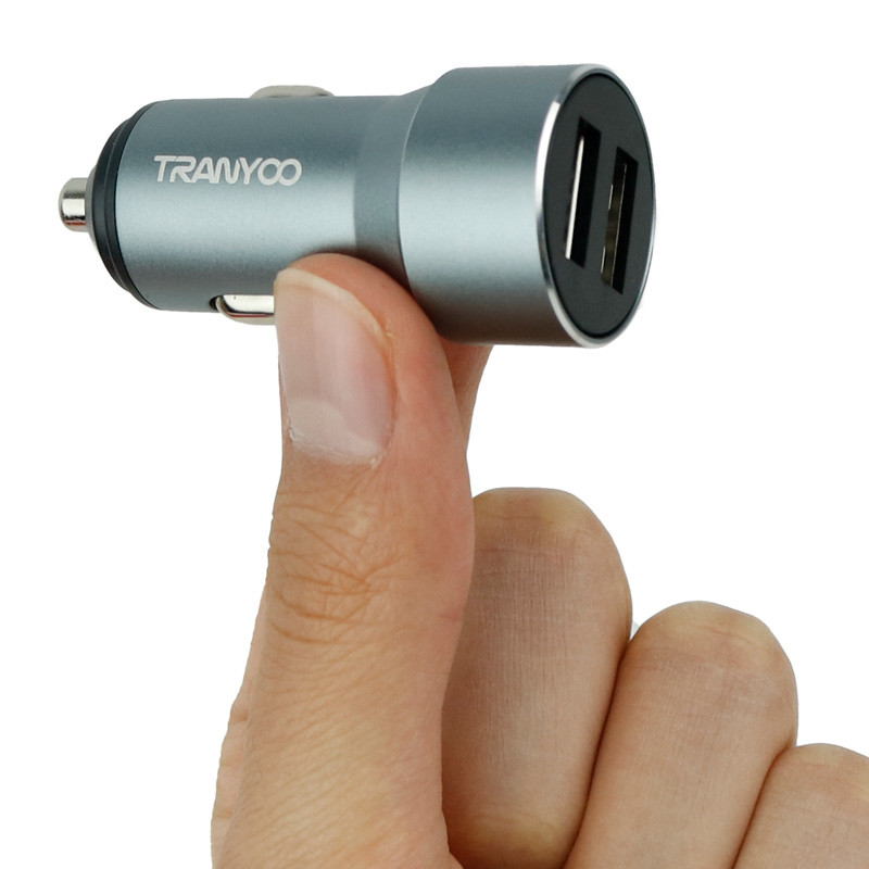 شارژر فندکی فست شارژ Tranyoo T-C4 2.4A