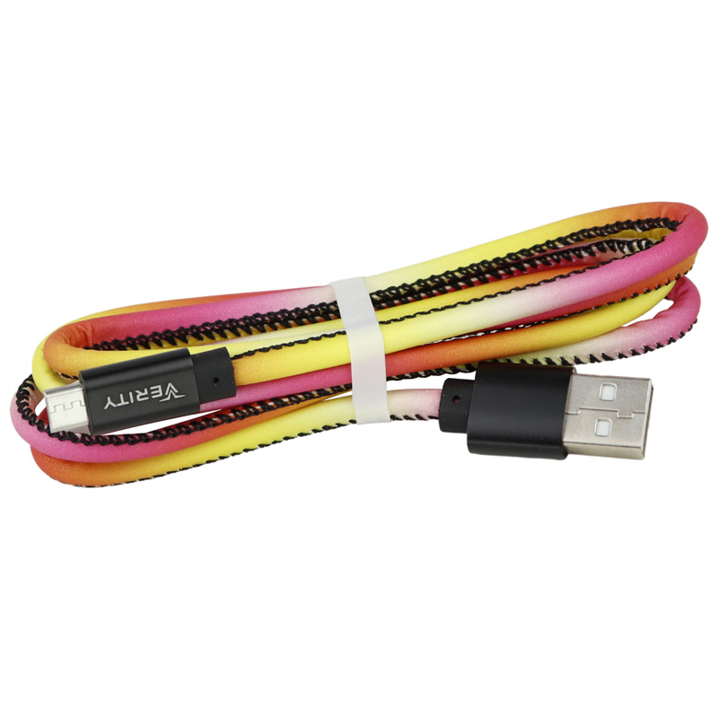 کابل میکرو یو اس بی فست شارژ Verity CB-3112 1m