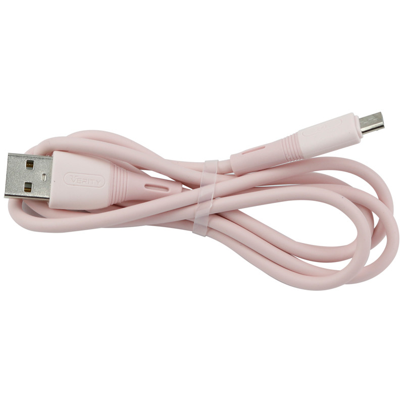 کابل میکرو یو اس بی فست شارژ Verity CB-3138 1m