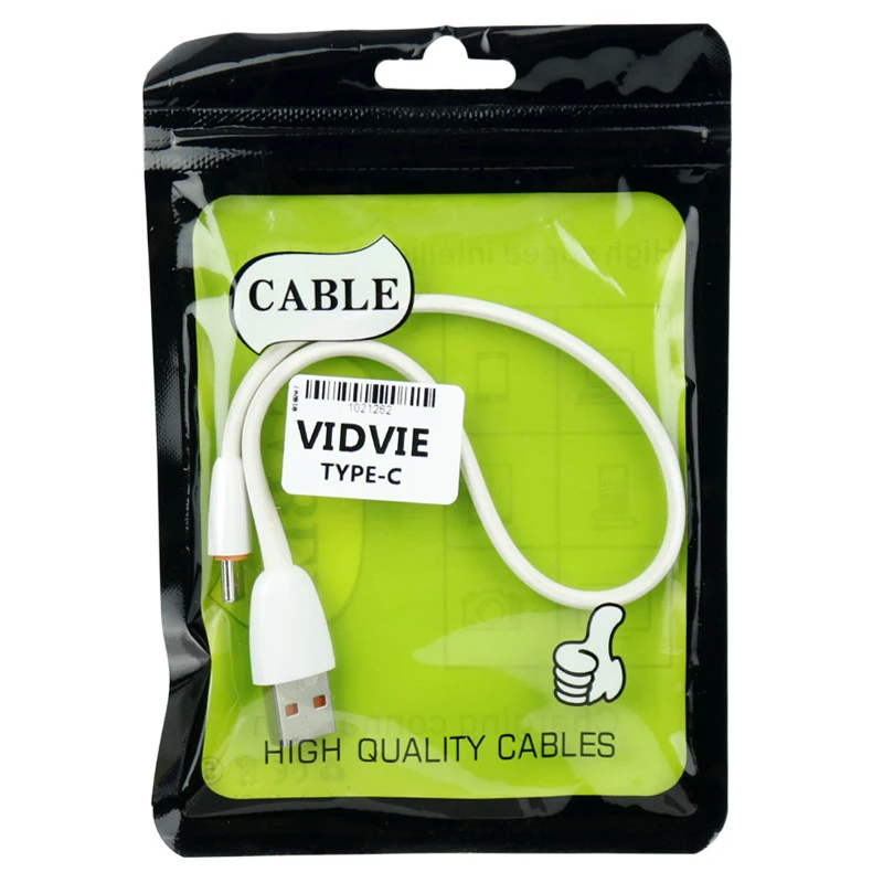 کابل کوتاه تایپ سی Vidvie طول 30 سانتی متر