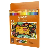 مداد رنگی 24 رنگ وک Woke 9403-24