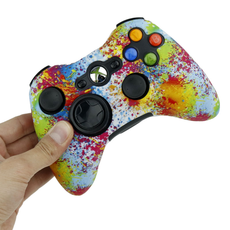 روکش دسته بازی Xbox 360 طرح رنگی